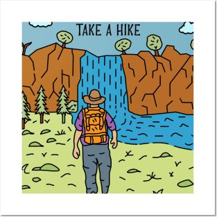 Adventure Take a hike Posters and Art